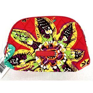 Vera Bradley Small Lined Cosmetic Makeup Rumba 7" NEW
